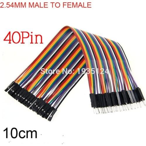 2.54mm Dupond male to female Jumper Wire 10CM 40P Breadboard Arduo Cable Assembly