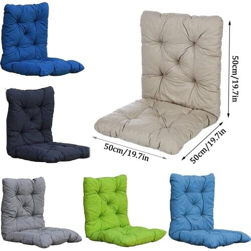 Single swing cushion Garden Outdoor Hammock Chair Seat hanging mattress integrated cushions Back Pillow cojines decorativos 2021