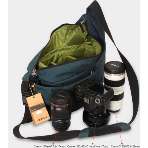 Portable Micro SLR Small Travel Camera Bag Waterproof Shoulder Bags for Canon Nikon Mirrorless System Mini Video Photo Bag