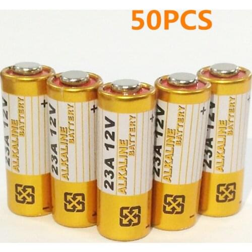 SHSEJA 50pcs/lot Alkaline battery 12V 23A battery 23A 12V 21/23 A23 E23A MN21 RC control remote controller battery RC Part