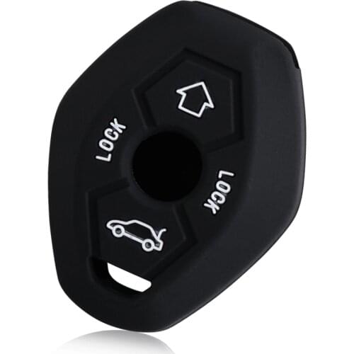 Remote Silicone Key Case Car Styling Cover For BMW X3 X5 Z3 Z4 3 5 7 Series E38 E39 E46 E83 FOB Set Protective