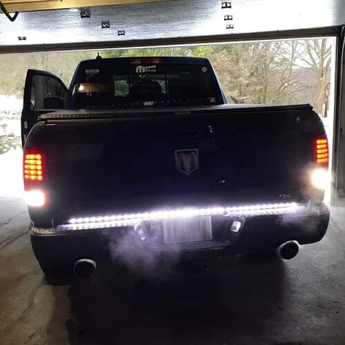 12V LED Strip Light Rear Trunk Brake Stop Turn Signal Lamp Reverse Warning Tail Light for for UTE Pickup SUV RV Trailer Car