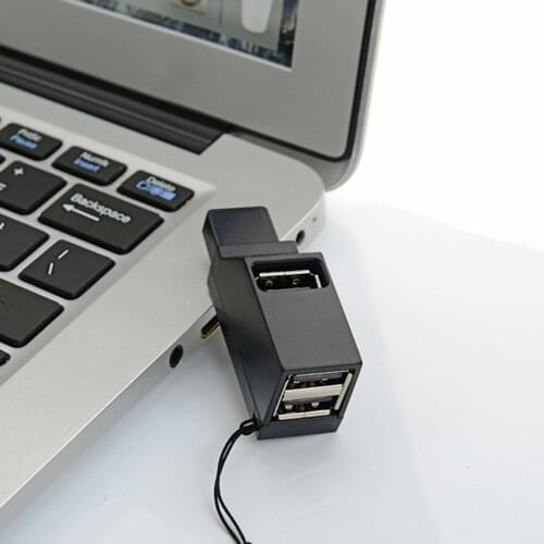 3 Port USB Hub Mini USB 2.0 3.0 High Speed Hub Splitter Box For PC Laptop U Disk Card Reader For iPhone Xiaomi Mobile Phone Hub