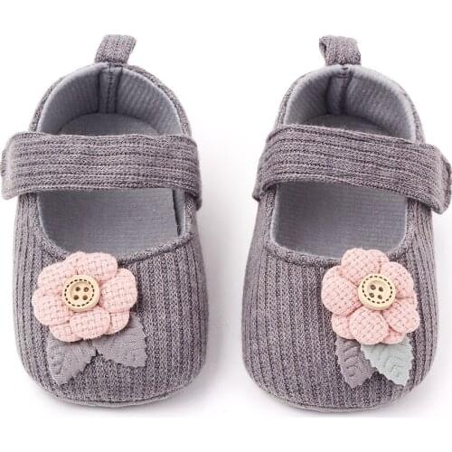 New1 Pair Fashion Baby Girls Cute Cartoon Non-slip Cotton Toddler Floor Socks First Walker Shoes for Newborn Baby 0-18Months