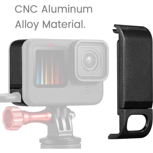 1PC Battery Cover For GoPro Hero 9 Black Removable Camera Type-C Side Case Door Accessorie 9 For Gopro Lid Charging Battery T7Z8