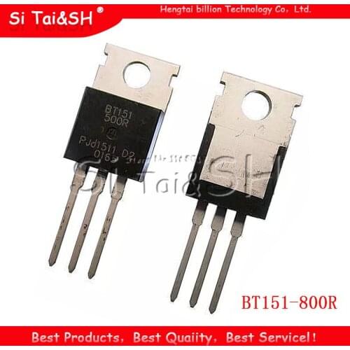 10pcs BT151-800R TO220 BT151 500R 12A800V SCR BT151 TO-220 original