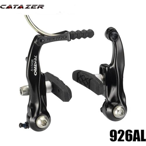 161 g/Wheel Mini BMX 926AL V Brake Clamp Caliper Linear Pull Brake System Forged Aluminum Arm V Brake Caliper with Pad