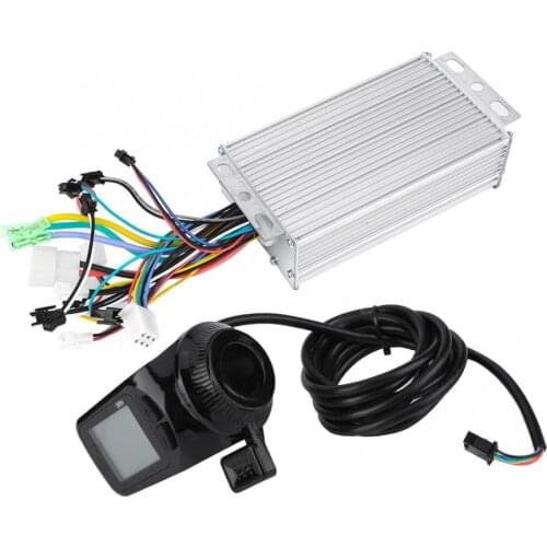 24V 36V 48V 60V 500W Waterproof LCD Display Panel Electric Bicycle E-bike Scooter Brushless Controller Kit E-bike Controller