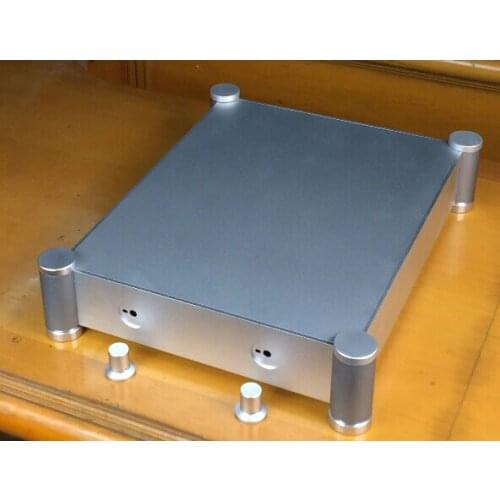 BZ4307C Professional Profile Aluminum Chassis Tube Power Amplifier Enclosure DIY HIFI Audio Case Box 342MM*84MM*430MM