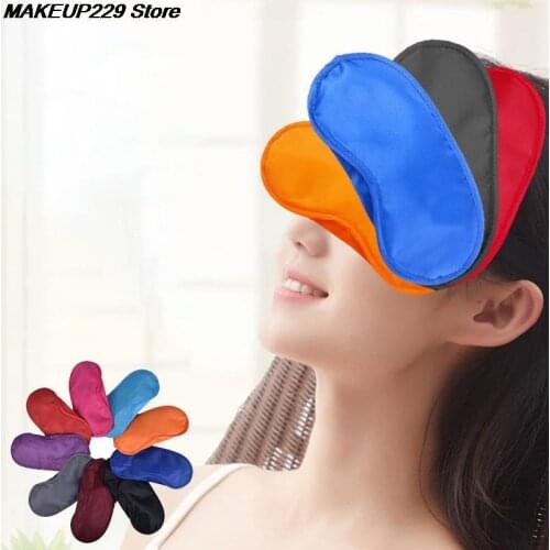 Travel Sleep Rest Sleeping Eye Mask Aid Mask Eye Shade Cover Comfort Blindfold Shield Eyeshade Patch Eye Cover Sleeping Mask