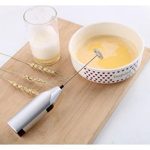 Electric Egg Beater Milk Drink Coffee Whisk Mixer Milk Coffee Frother Foamer Mini Handheld Stirrer Kitchen Accessories