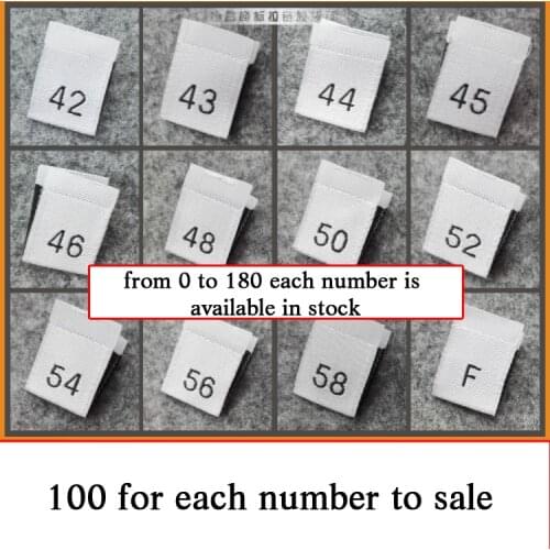 Cloth number size label baby kid clothing Size digital number label1 2 3 4 5 6 7 8 9 10 11 12 13 14 15 16 17 18 19 20 22 23 24