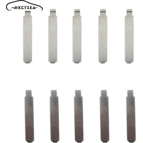 HKCYSEA 10/20/50pcs/lot Metal Blank Uncut Flip KD Remote Key Blade Type #25 HON66FH for Honda VVDI JMD Key Blade NO. 25
