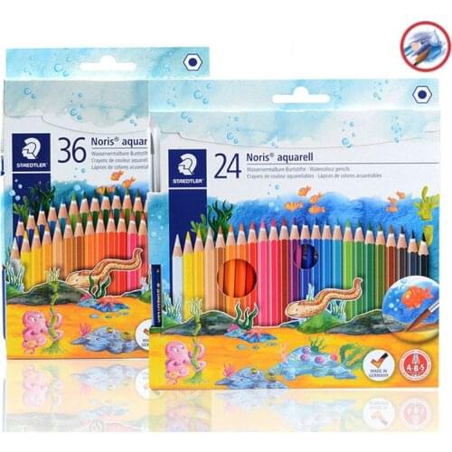 Germany Staedtler 144 10NC12/24/ND36 Noris Club Coloured Pencils Watercolour Assorted Colours