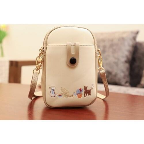 Fashion Mobile Shoulder Bag Retro hit womens crossbody bag Female Designer Leather white small cheap handbags 2021 womens bran