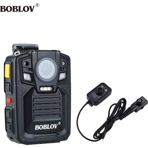 BOBLOV HD 1290P Police 33MP Security External IR Infrared Lens Body Worn Camera Night Vision Motion Detection Portable Personal