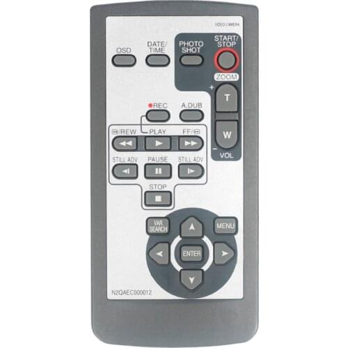 New Remote Control for Panasonic VIDEO CAMERA Player N2QAEC000012 Controller No New Is Old