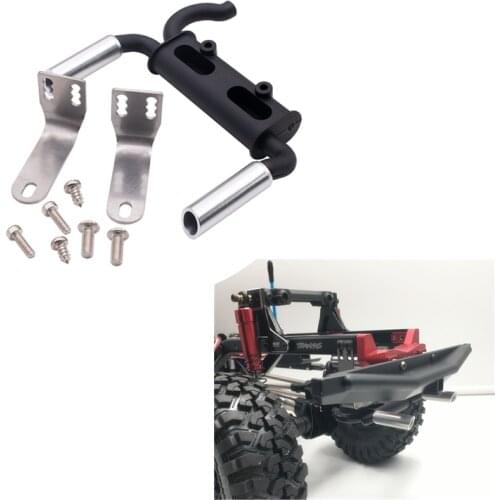 Rc Car TRAXXAS TRX4 AXIAL SCX10 II 90046 Simulation Exhaust Pipe For 1/10 Remote Control Cars Toys Crawler Off-Road Truck Part