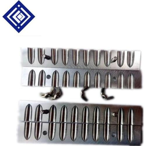 10 Holes Bullet-shaped Manual Medicine Suppository Mold Homemade Reusable Suppository Molds