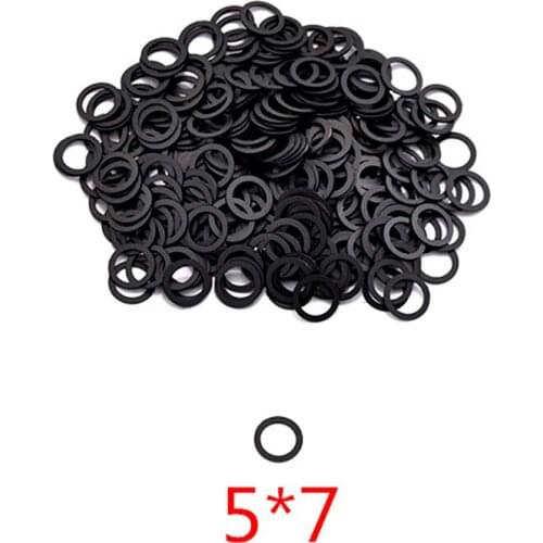 Barber replacement Accessoris 500pieces/lot scissor parts wahsers Hairdressing Scissor Accessory Nylon Washers size 5*7mm