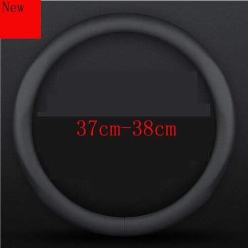 Universal Leather Car Steering Wheel Cover for Volkswagen Sagitar Magotan Tiguan L Tanyue Tange Passat Teramont Accessories