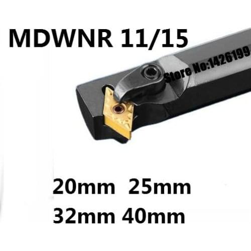 1PCS S20R-MDWNR11 S25S-MDWNR15 S32T-MDWNR15 S40T-MDWNR15 MDWNL11 MDWNL15 20mm-40mm CNC Internal Turning tools