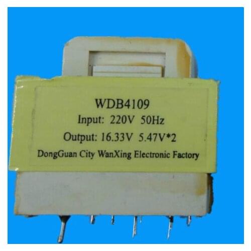 2pcs WDB4109 transformer 16.33V 5.47 * 2