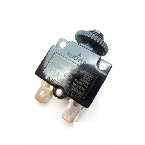 3Pcs Taiwan KUOYUH Overcurrent Protector Overload Switch 88 Series 18A