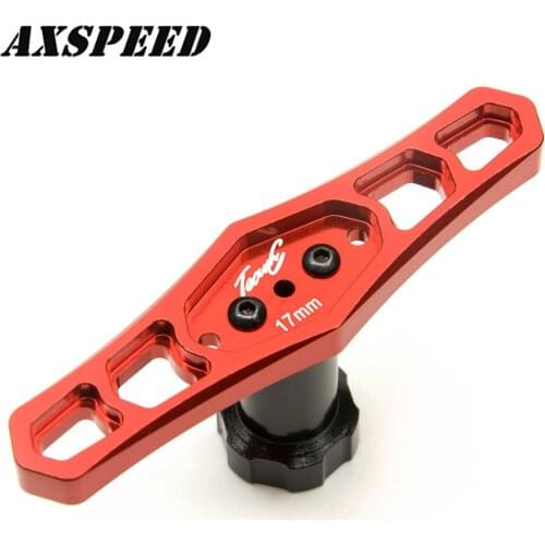 AXSPEED 17mm HEX Nuts Sleeve Installation Tools for 1:8 HSP HPI TEAM C HOBAO Buggy Car Wheel Hub Tire Disassemble Tools