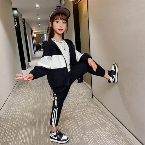 Little Bear Print Girls' Baseball Uniform Spring New 2021 Korean Childrens Coat Girls Coats Jojo Siwa kids clothes girls