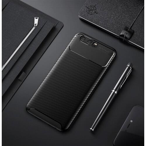 For Huawei P10 P 10 Lite WAS-LX1 Case Carbon Fiber Drop-proof Soft TPU Case For Huawei Nova Lite WAS-AL00 Was LX1 Coque Fundas