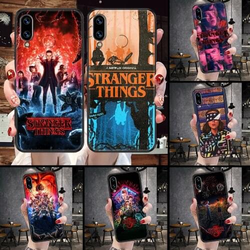 Stranger Things Phone Case For Huawei Honor 6A 7A 7C 8A 8X 8 9 9X 10 10i 20 Lite Pro black silicone prime soft waterproof trend