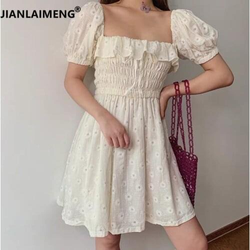JIANLAIMENG Floral Summer Dresses