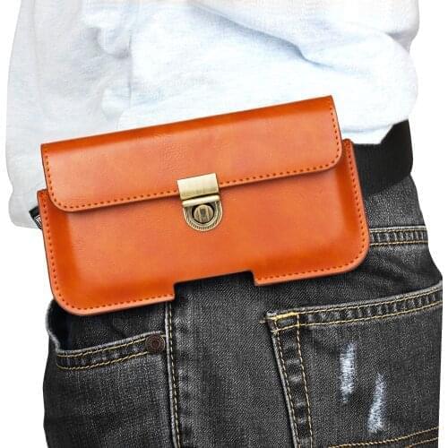 KAILYON for Oukitel k6 u7 k8 k12 u16 max k10 k7 power k7 k9 Waist Bag Genuine leather Durable Phone Cover