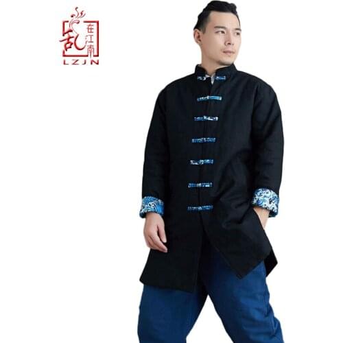 LZJN Men's Long Parkas