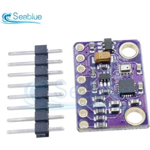 MPU-9250 MPU9250 BMP280 SPI IIC/I2C 10DOF Acceleration Gyroscope Compass 9-Axis Sensor Board Module GY-91 For Arduino DC 3-5V
