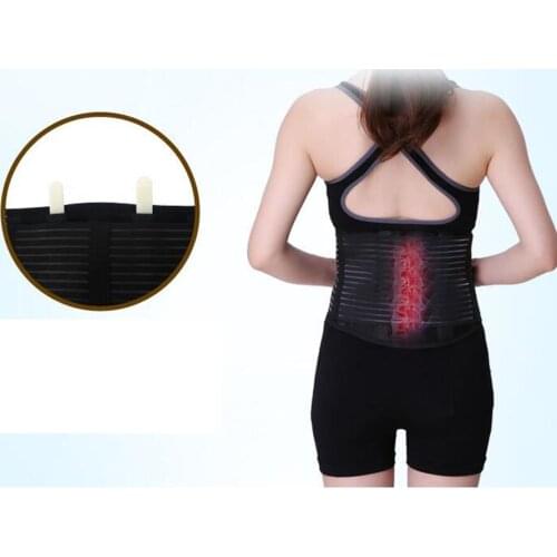 Men And Women Neoprene Lumbar Waist Support Waist Trimmer Belt Unisex Exercise Weight Loss Burn Shaper Gym Fitness Belt