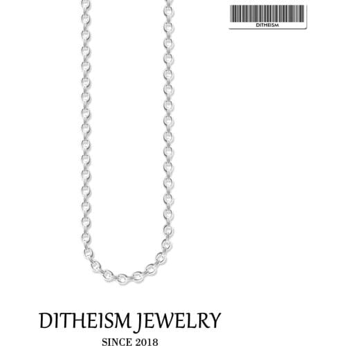 Silver Wide Anchor Chain Necklace,2018 Fashion Jewelry Trendy Gift In 925 Sterling Silver Jewelry For Men Women Boys Girls