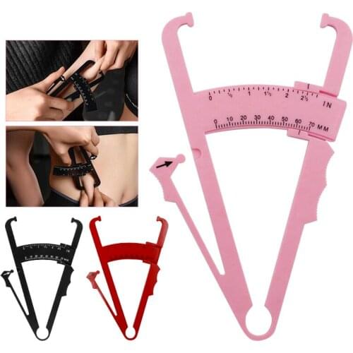 Personal Body Fat Caliper Skin Analyzer Measure Charts Fitness Slim Keep Health Tester Body Fat Monitor Sebum Meter Folder
