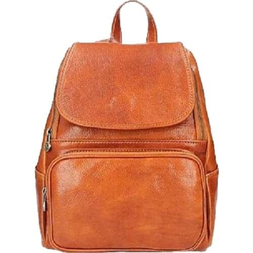 Genuine leather backpackBottega Carele BC722