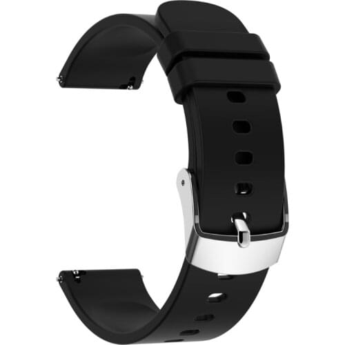 Silicone Universal 20mm Wrist Strap Watch Band For P22 Smart Watch and Other Smart Bracelet Women Men Sport Strap