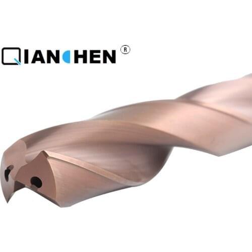 External cooling internal cooling outlet 3mm-4.76mm solid tungsten steel drill carbide outlet triple diameter 3D bit 1 pieces