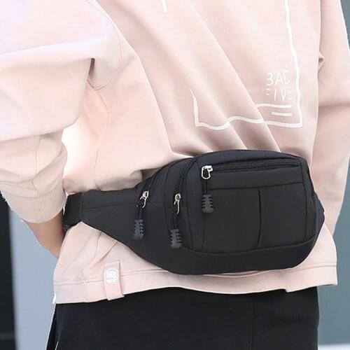 Heuptas Messenger Mobile Phone Waist Bag Outdoor Running Sports and Leisure Chest Bag Men and Women Outdoor Riding Storage Bag