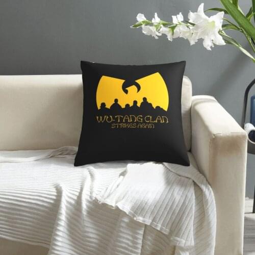 Wu Tang pillowcase printed cushion cover sofa waist pillow pillow cover