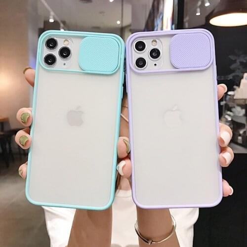 Camera Lens Protection Phone Case For iPhone 12 Pro 11 Pro Max 8 7 6 6s Plus Xr Xs Max X Xs SE 2020 Color Candy Soft Back Cover