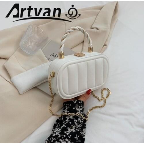 2021 New Style Small Crossbody Bags For Women Fashion Portable Box Cosmetic Summer Bag Chain Shoulder Oval Square Handbags ZY05