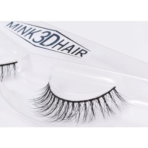 1pair Mink Eyelashes False Eyelashes nature long Fake Eye Lashes Extension accessory Makeup tools