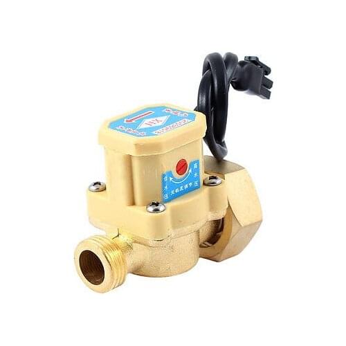 11.11 Free Shippinng 21mm 1/2" PT Male Thread 90W Pump Flow Sensor Liquid Switch for Water Heater