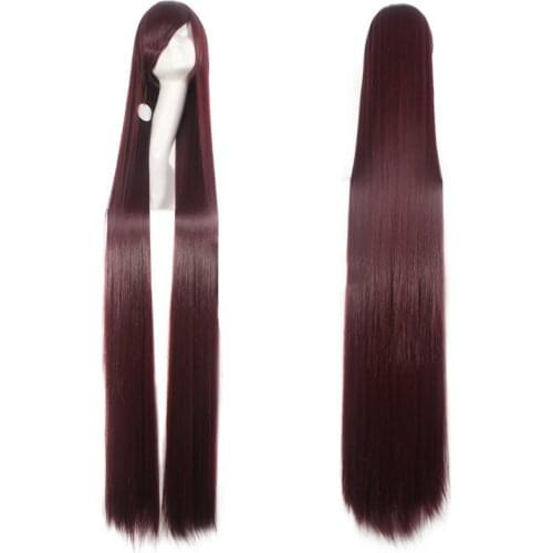 150CM 59'' Long Straight Wigs women Fiber Hairpiece Heat Resistant Synthetic Hair anime Cosplay Wig Party Costume Accessories