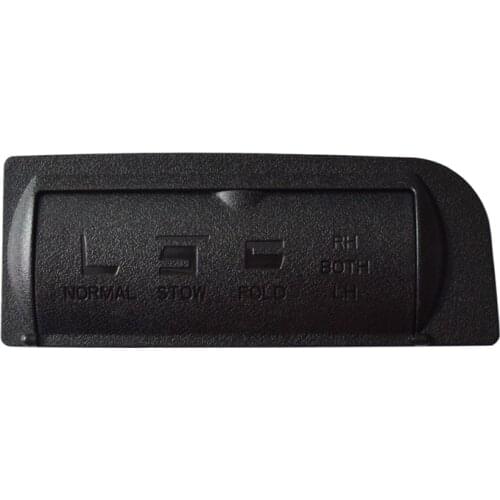 Auto Car Accessories Black Plastic Seat Adjustment Button Protective Cover Trunk Switch Cap For Ford Explorer 2011